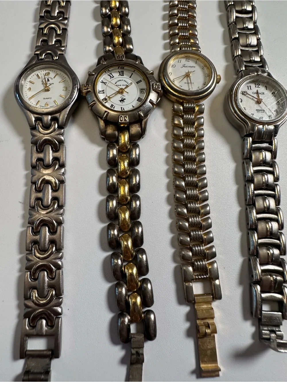 Bundle of 4 Y2K Branded Women’s watches AS IS UNTESTED 1990s/2000